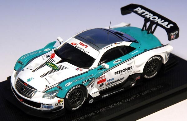 EBRRO 1/43 Lexus SC430 PETRONAS TOMS SUPER GT500 2008 GT Racing