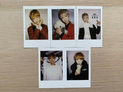 SEVENTEEN 2016 Boys Wish Encore Concert Photocard Set B C & D