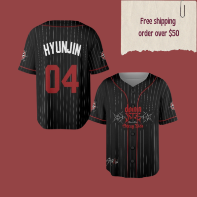 STRAY KIDS 'DominATE' World Tour 2025 Baseball Jersey Stay Merch