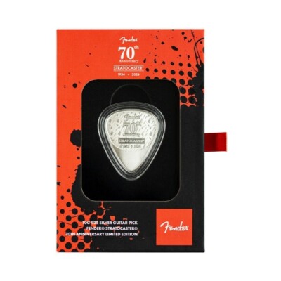 2024 Fender 70th Stratocaster Anniversary 10 Gram 925 Silver