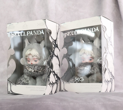 SKULLPANDA XG Plush Doll Pendant Japan Exclusive POPMART Popup