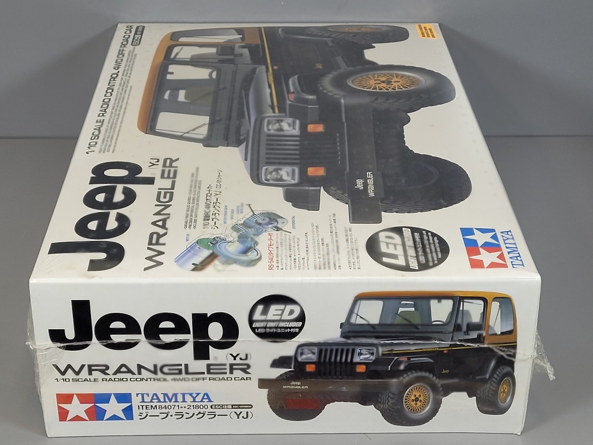 New Tamiya R/C 1/10 Jeep Wrangler 4WD CC01 Chassis with 