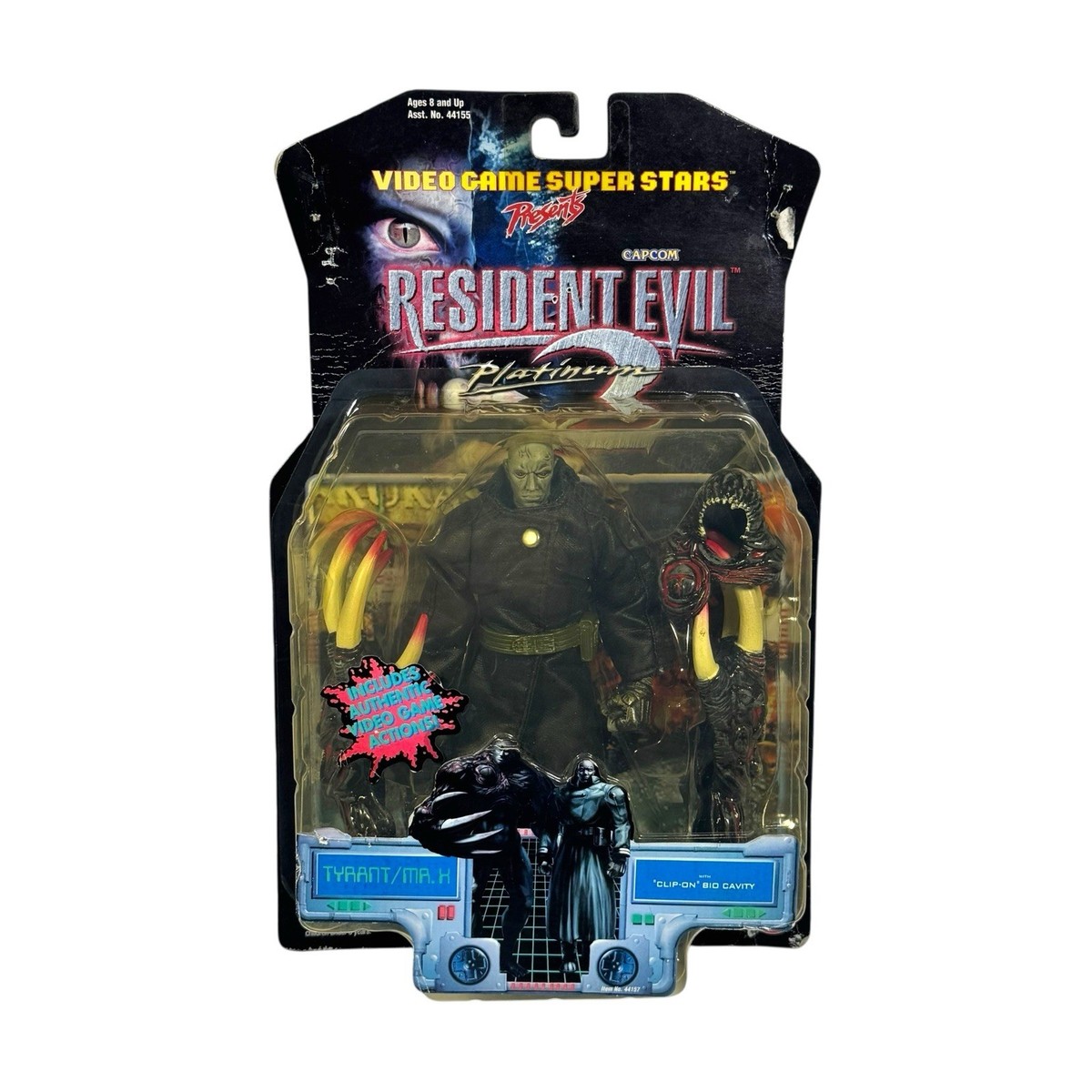 Resident Evil 2 Platinum Tyrant Mr. X Action Figure Capcom 1998