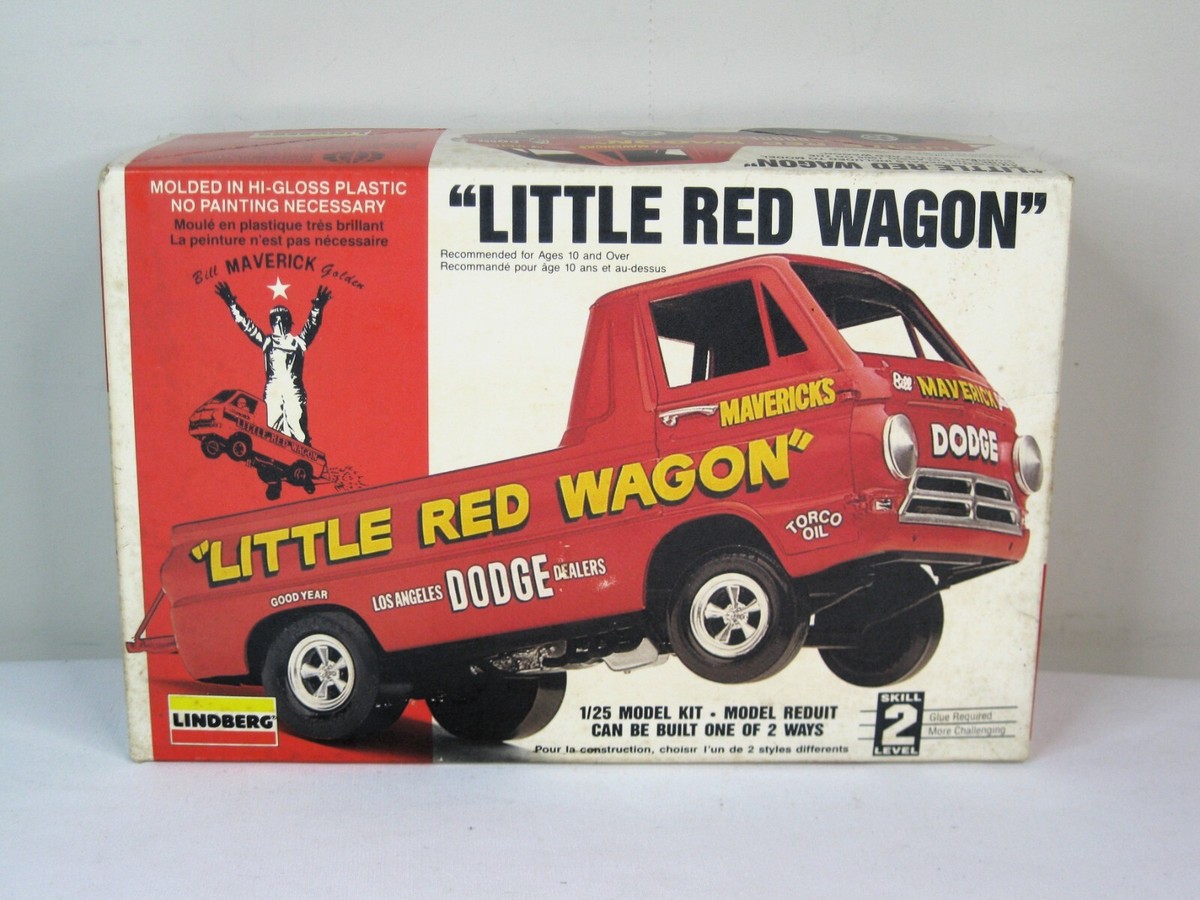 LIndberg 1:25 LIttle Red Wagon Model Kit # 72158 | eBay