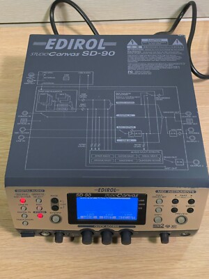 Roland Edirol SD-90 Studio Canvas USB MIDI Audio Interface Digital
