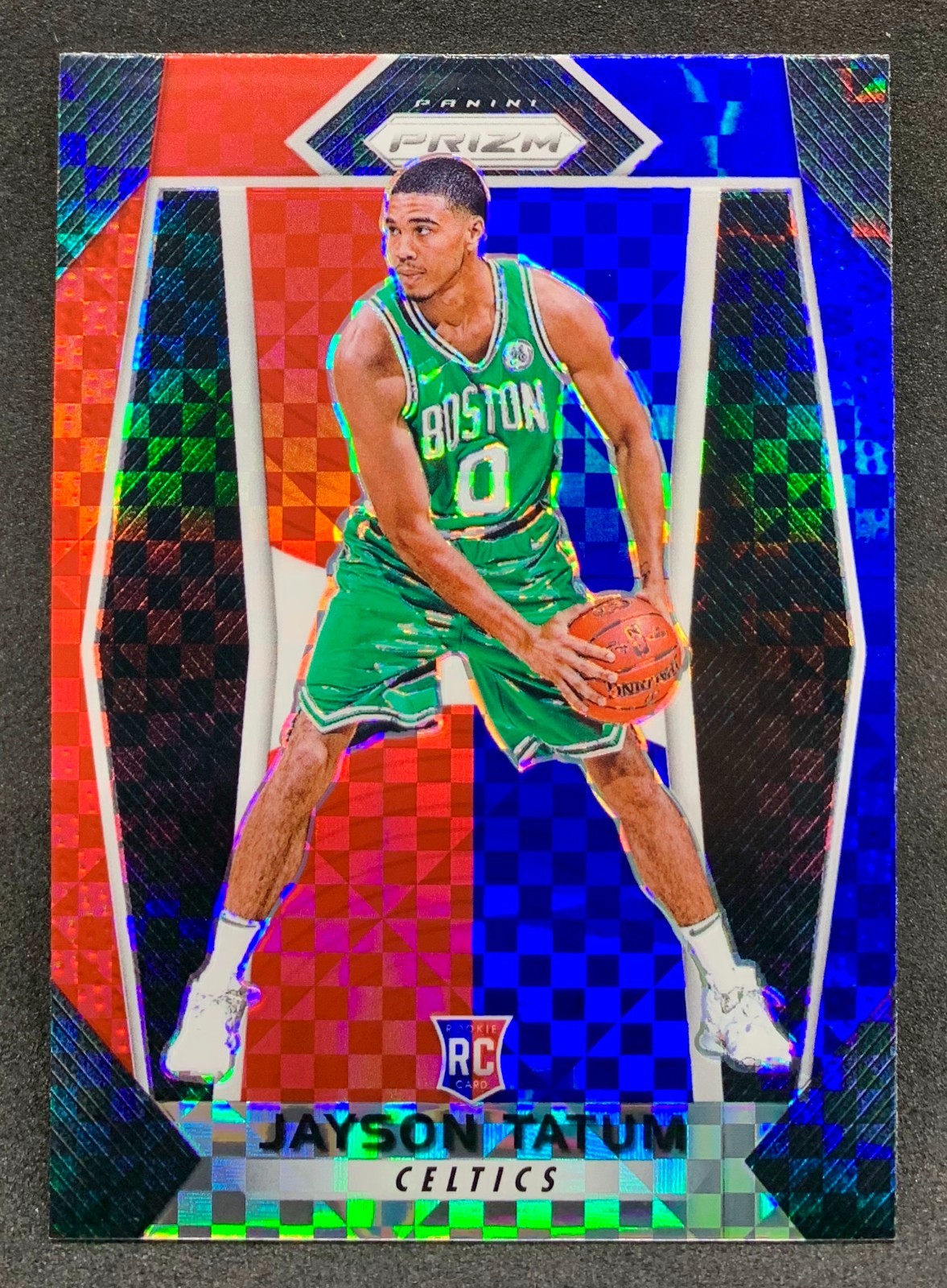 Jayson Tatum 2017 Prizm #16 Red White Blue Price Guide - Sports