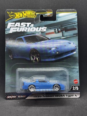 Hot Wheels Fast & Furious 1996 Nissan 180SX Type X (2/5) *COMBINE