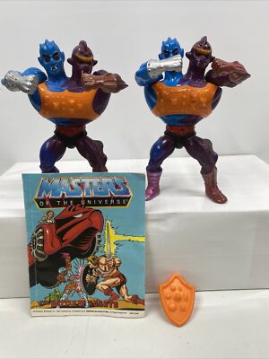 Motu He Man Masters Of The Universe Two Bad Complete Variants Flat