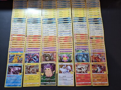 200 Pokemon Cards Bulk Lot 1x Ultra Rare V 24x Holo/Rare/Shiny
