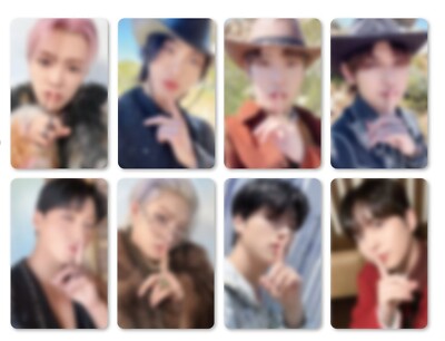 ATEEZ LUCKYDRAW PHOTOCARD GOLDEN HOUR : Part.1 Behind Photo