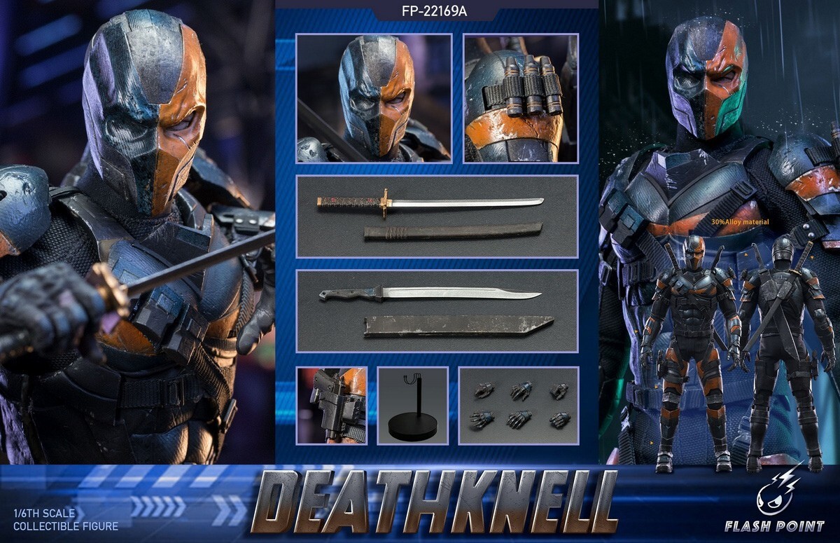 Ready! New Flash Point Studio FP-22169A 1/6 Deathstroke Slade