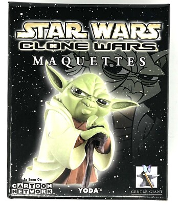 Star Wars Clone Wars Maquettes Yoda 3283/7500 Gentle Giant Limited