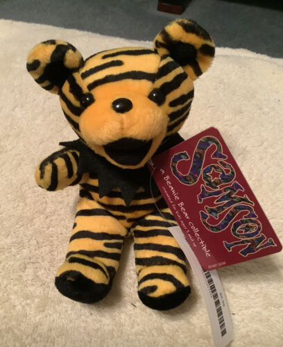 Vintage Grateful Dead Plush Bear “Candy Man” 6/25/91 Sandstone