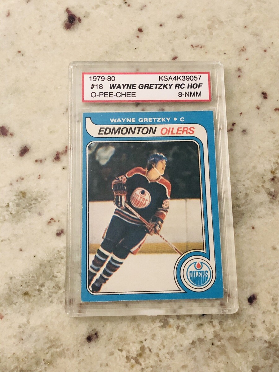 WAYNE GRETZKY 1979-80 O-PEE-CHEE OPC RC ROOKIE CARD KSA 8 MUST