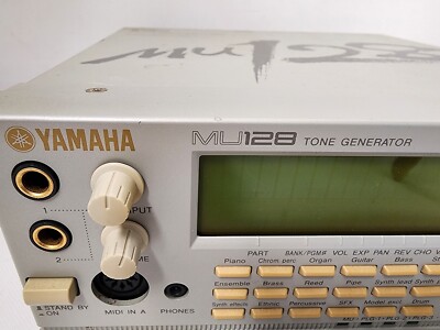 Yamaha MU-128 TONE GENERATOR XG Sound Module | eBay