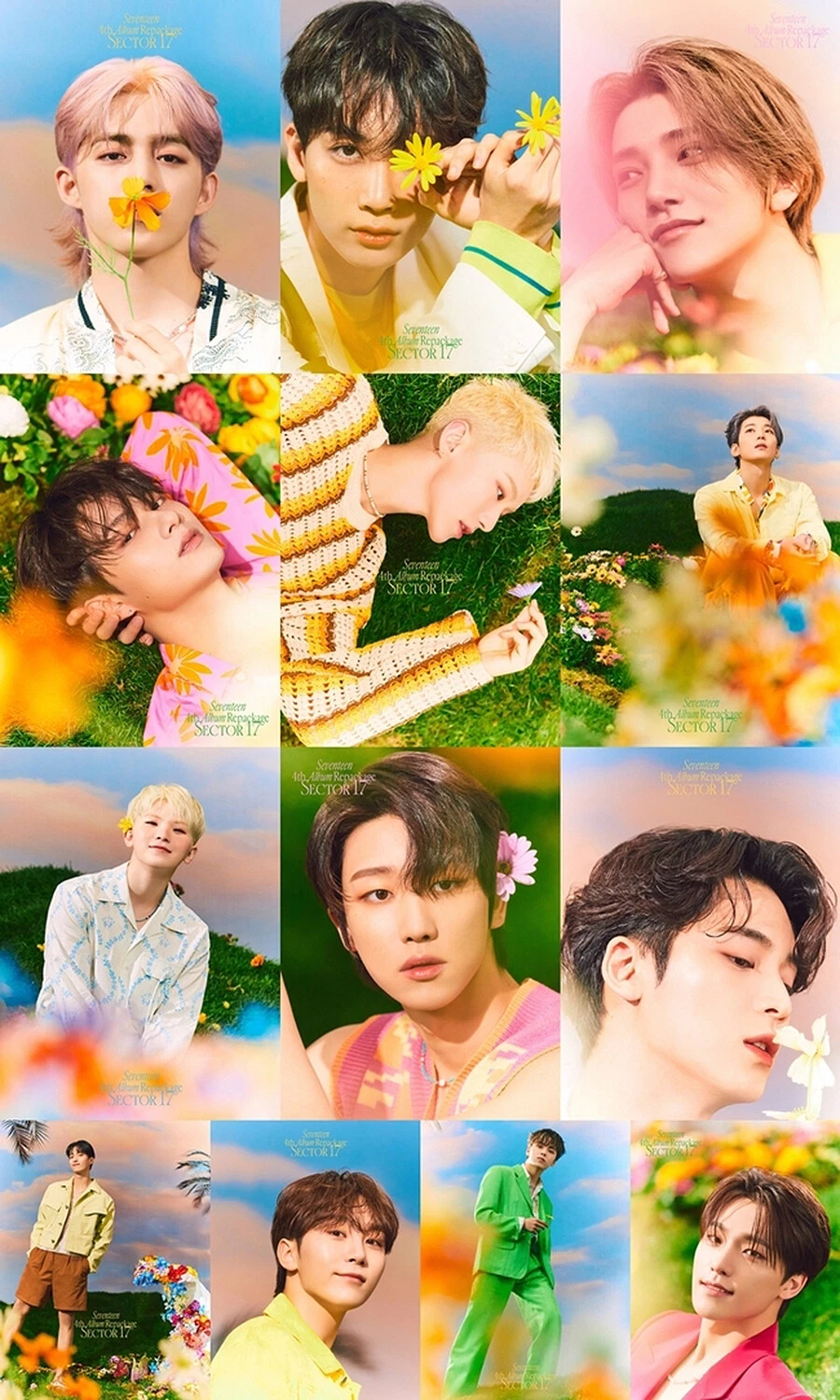 SEVENTEEN [SECTOR 17] 4th Repackage Album COMPACT Ver. CD+Photo