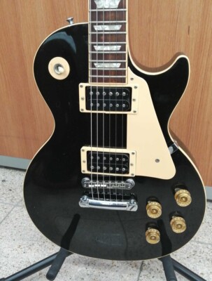 Gibson Les Paul Standard Black 1998 Electric Guitar | eBay
