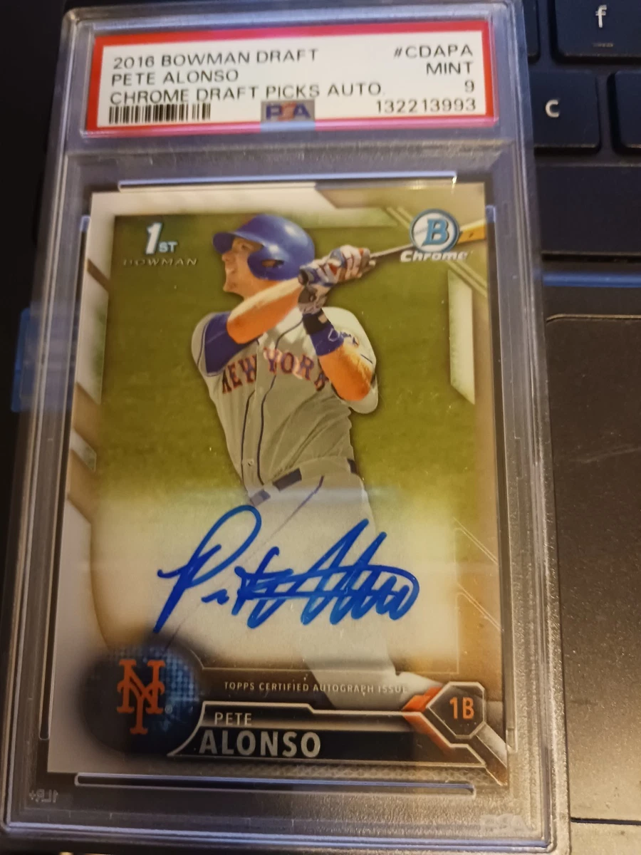 Bowman Pete Alonso Baseball 2016 Season Sports Trading Cards