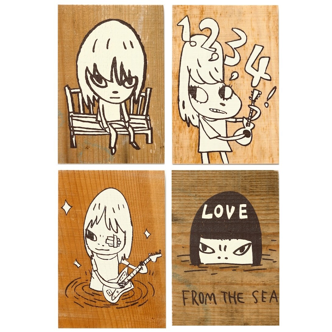 Yoshitomo Nara Aomori Museum of Art Apple Box Postcard Set4 and 3