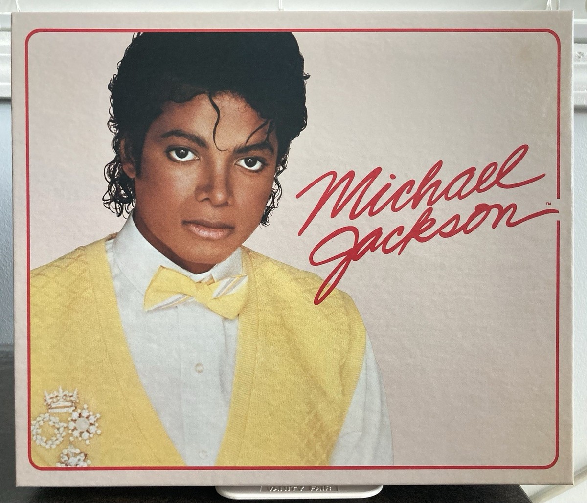 MICHAEL JACKSON VANITY FAIR PHONOGRAPH RECORD PLAYER ERTL 1984 VTG