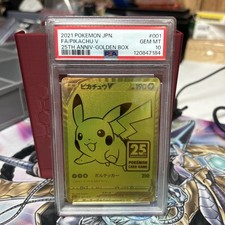 Pikachu V #5 Prices | Pokemon Japanese 25th Anniversary Golden Box