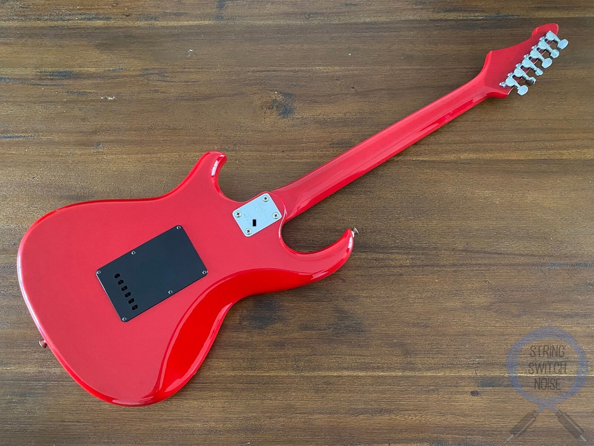 Aria Pro II Guitar, RS Wildcat, HSS SUPER STRAT, Red, MIJ, 1986