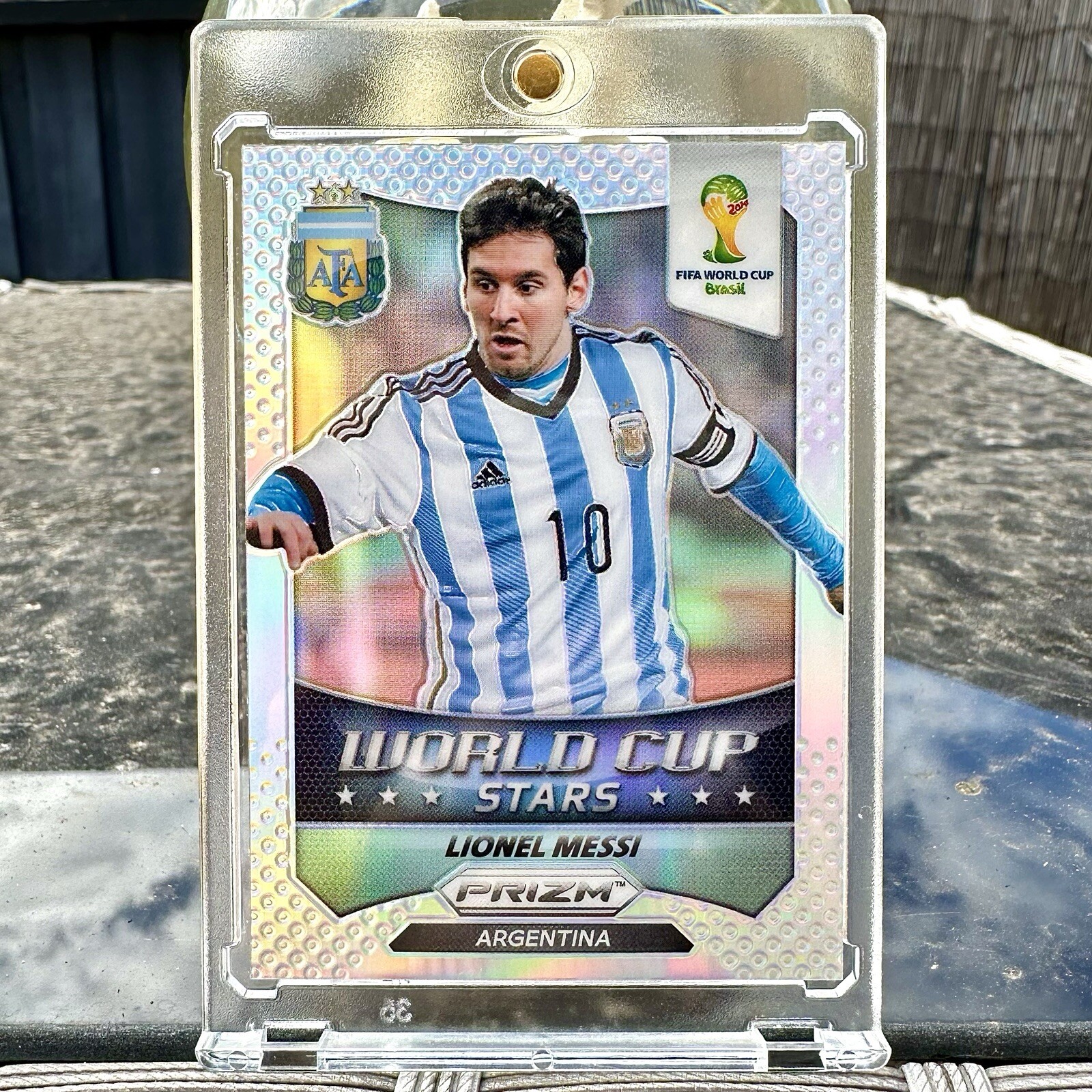 Lionel Messi 2014 Prizm World Cup World Cup Stars - Silver Price
