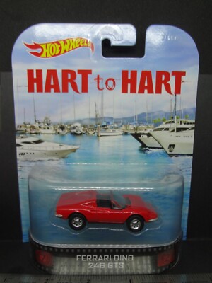 HW Hot Wheels Ferrari Dino 246 GTS Hart to Hart Retro