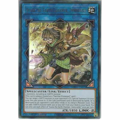 MP21-EN019 Aussa the Earth Charmer, Immovable 1st Edition Ultra