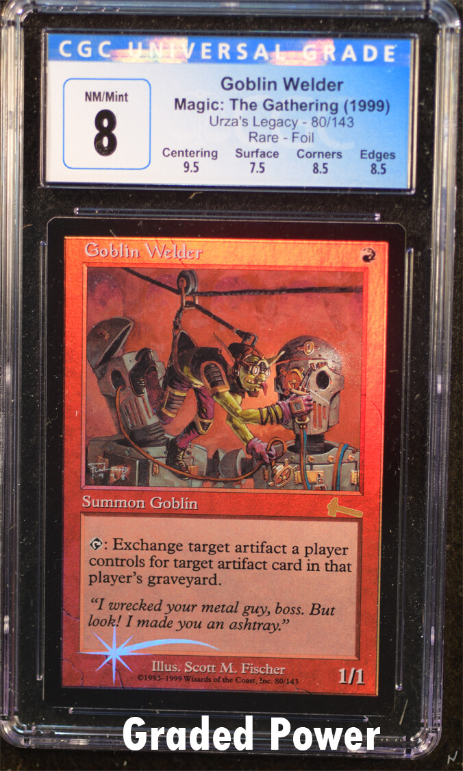 Urza's Legacy Goblin Welder CGC 8 FOIL (6112) Magic MTG | eBay