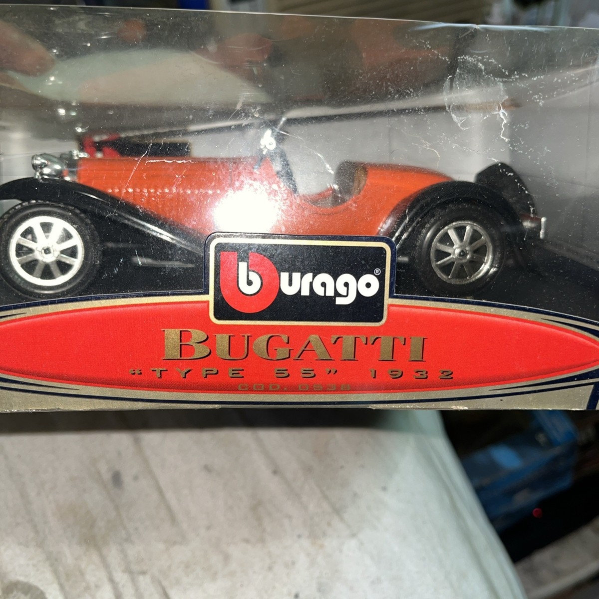 Burago 1 24 Scale Diecast Model Car Bugatti Type 55 1932 for sale