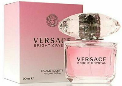 Versace Bright Crystal by Versace EDT Perfume for Women 3.0 oz
