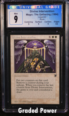 Legends Divine Intervention CGC 9 (6011) Magic MTG | eBay
