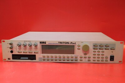USED Korg Triton Rack Expandable Hi Module Sampler Synthesizer
