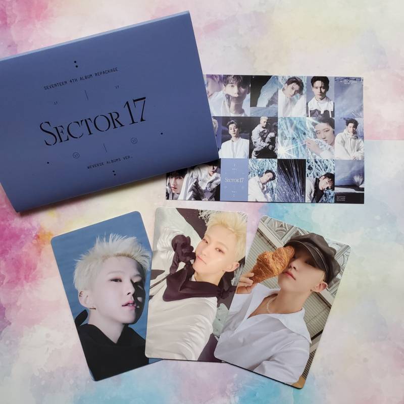 SEVENTEEN Sector 17 Photo Card Weverse Album ver. Official