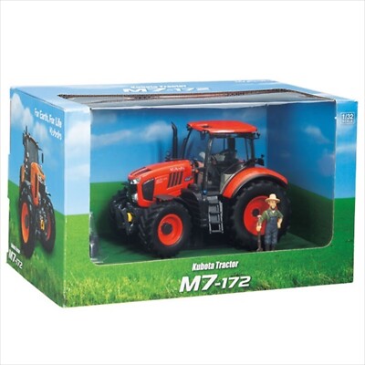 Kubota Tractor M7-172 with Diorama Miniature 1/32 - Doors & Bonnet