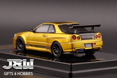 Inno64 Nissan GT-R R34 Gold Top Secret MDX EXPO 2024 Tokyo Auto