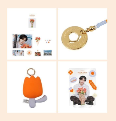 TXT YEONJUN BIRTHDAY FLOWER SHOP MERCH OFFICIAL | eBay