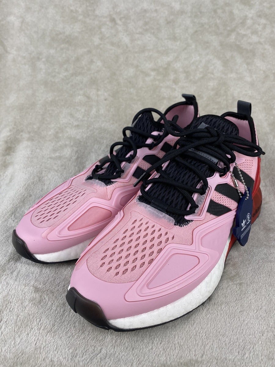 adidas x Ninja ZX 2K Boost Men's Size 9 True Pink White Core Black