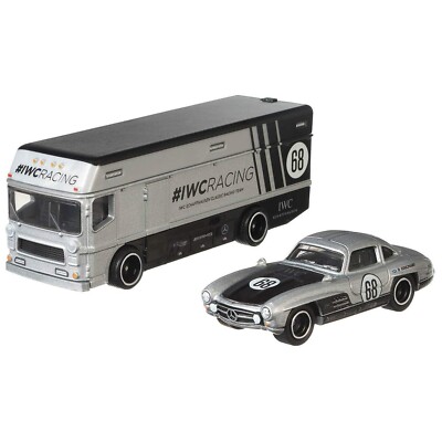 Hot Wheels Team Transport Mercedes-Benz 300SL Euro Hauler IWC
