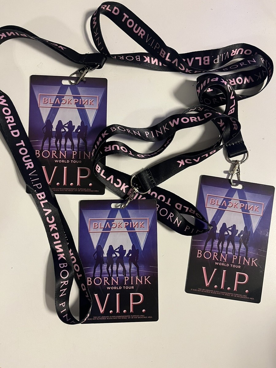 BLACKPINK BORN PINK VIP LANYARD & PHOTOCARD QTY-1 | eBay
