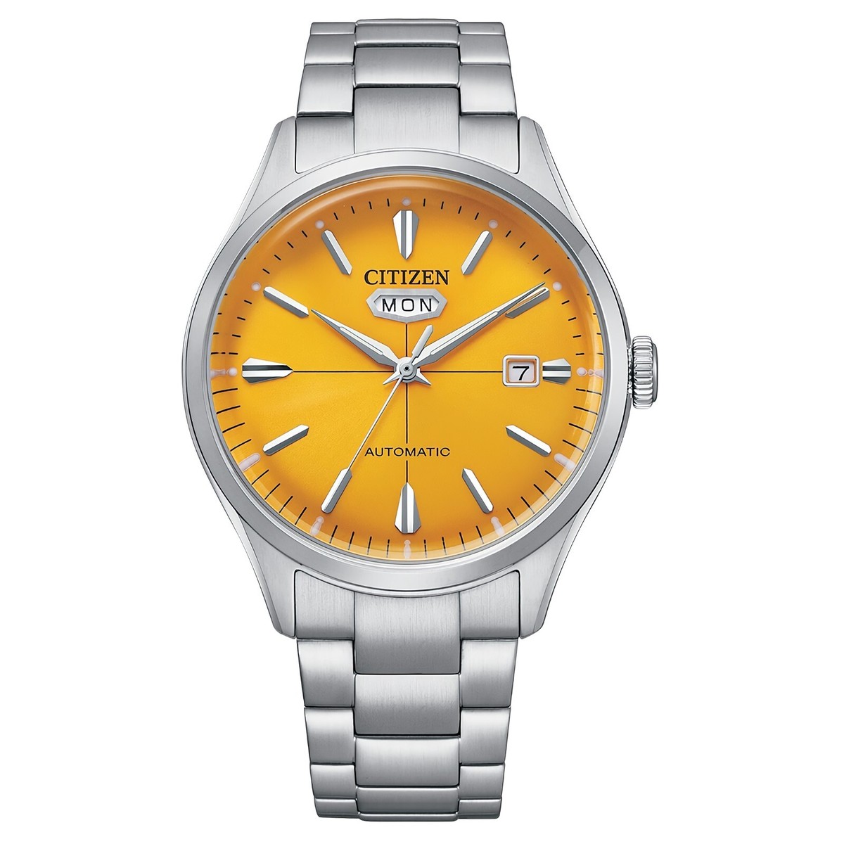 CITIZEN C7 NH8391-51Z Mechanical Automatic Yellow Dial Stainless