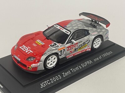 1/43 Ebbro Zent Tom's Toyota Supra JGTC 2003 car #37 #465 CS952 | eBay