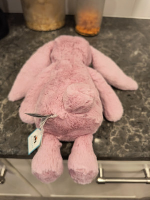 NEW Jellycat Bashful Tulip Pink Bunny Medium NWT 100% Real NOT