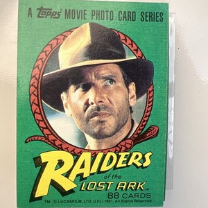 Raiders of the Lost Ark Trading Cards | eBay