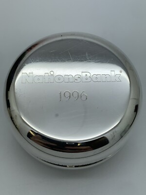 Vintage Tiffany & Co Sterling Silver Yo-Yo Monogrammed 1996