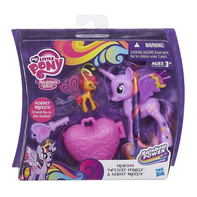 My Little Pony Twilight Sparkle and Sunset Breezie Figures