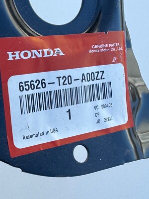 2016-2021 Honda Civic Gusset R Rear Panel 65626-T20-A00ZZ | eBay