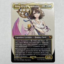 Yuna, Grand Summoner [Borderless Surge Foil] #216 Prices | Magic