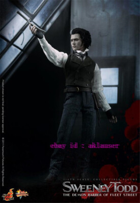 Hot toys 1/6 Mms149 Sweeney Todd: The Demon Barber Of Fleet Street